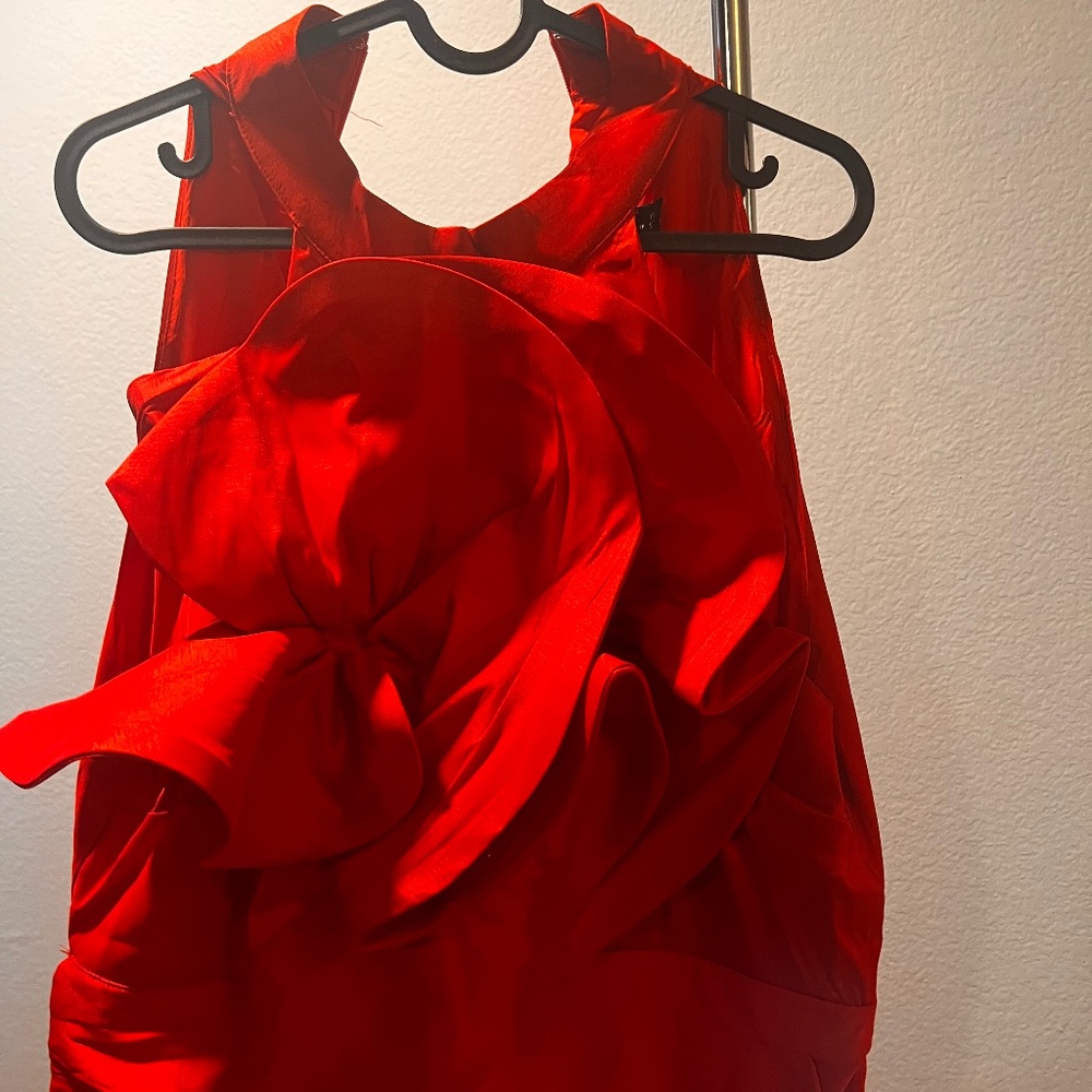 NY and Co Halterneck Rosette Jumpsuit - Picture 2 of 4